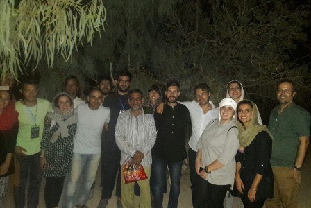 بازدید گردشگران آلمانی از دهنمک
